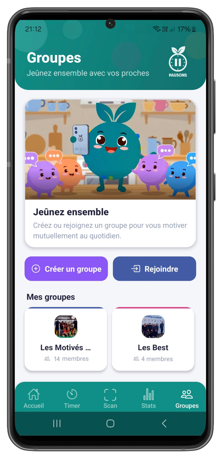 Pausons - Groupes communautaires
